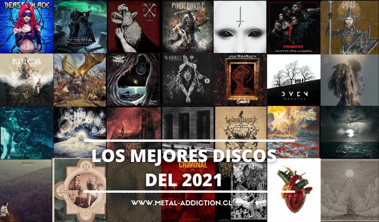 Mejores Discos 2021 Metal Addiction